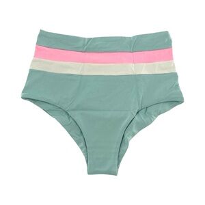 L*Space Portia Bikini Bottom Striped NWT Size S